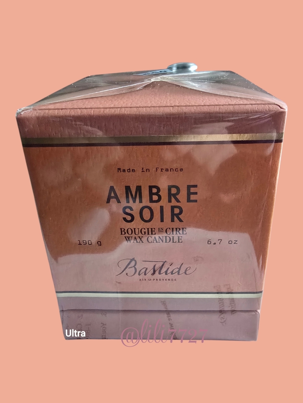 Anthropology Bastide Ambre Soir Scented Candle 6.7 oz Exotic Dreamy Home Scent - Picture 14 of 16